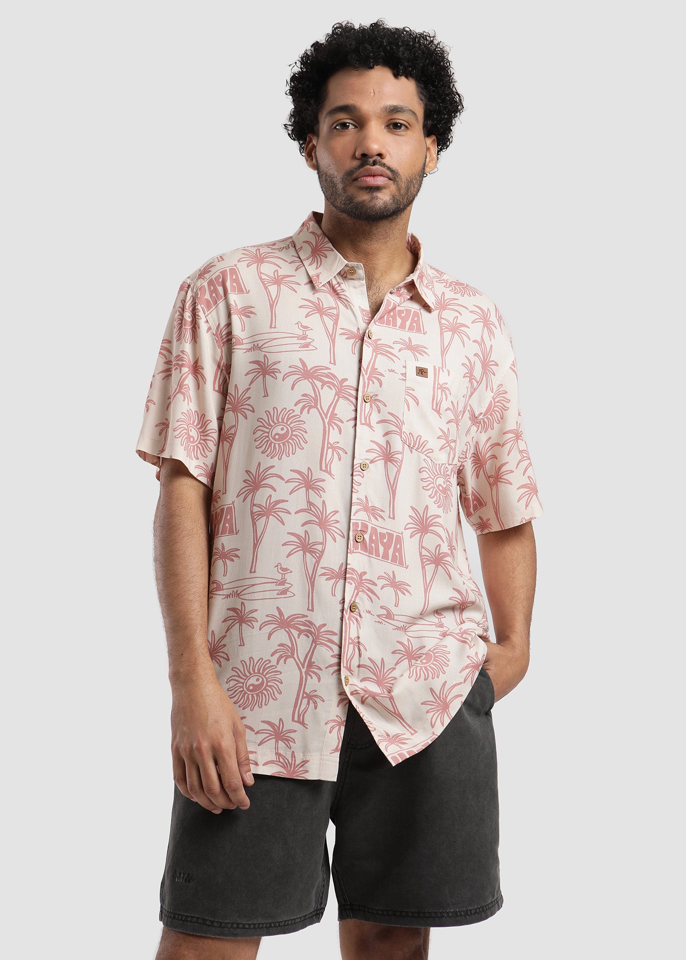 Guayabera Coco - Bone