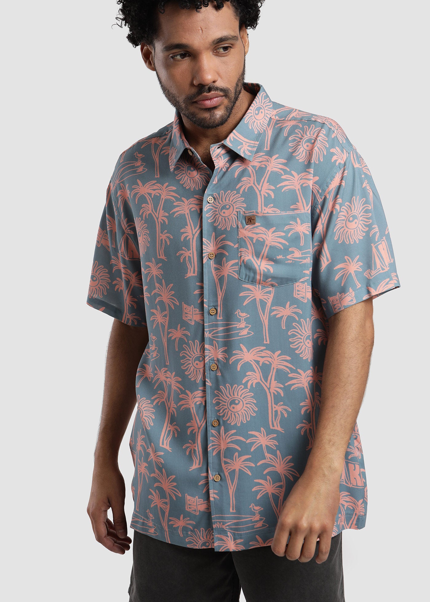 Guayabera Coco - Azul