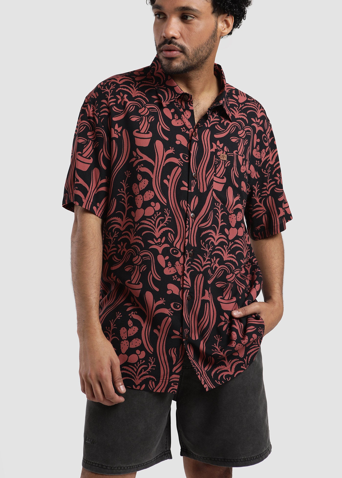 Guayabera Froogy - Brick