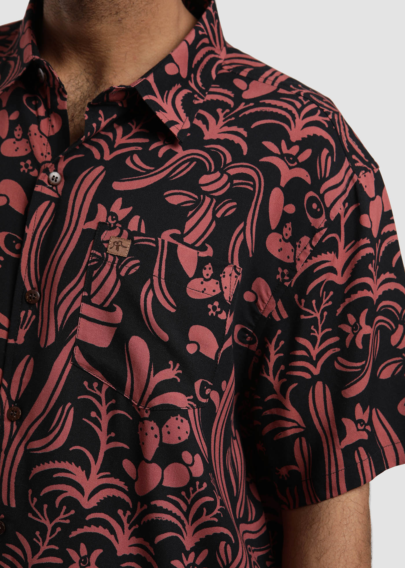Guayabera Froogy - Brick