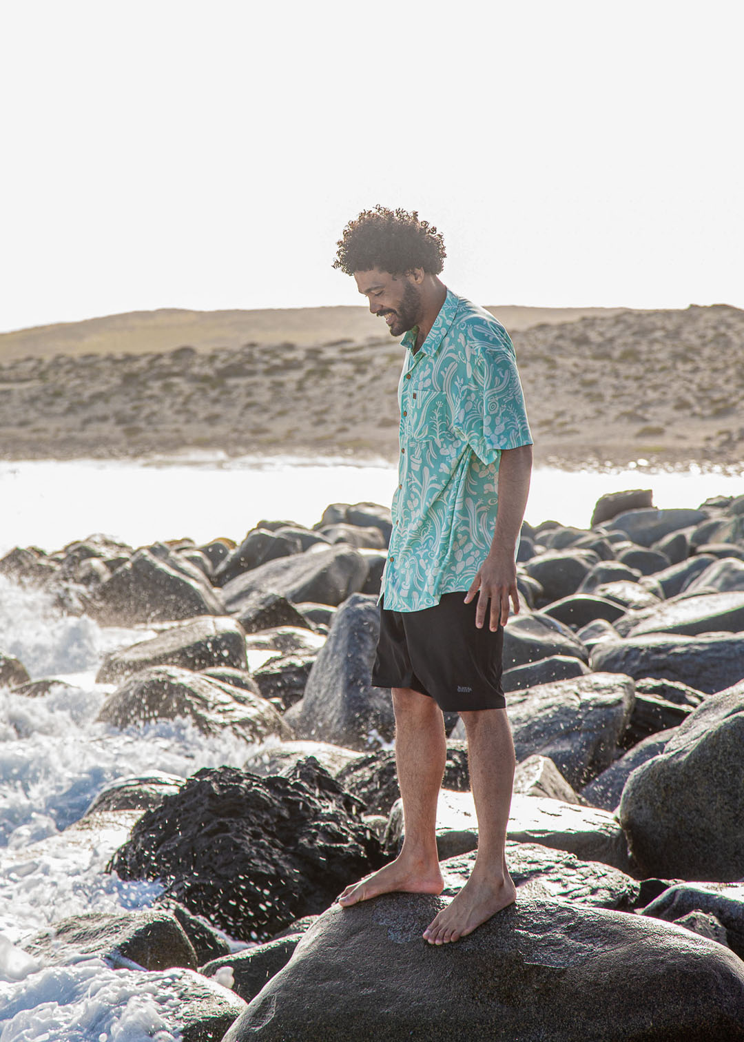 Guayabera Froogy - Aqua