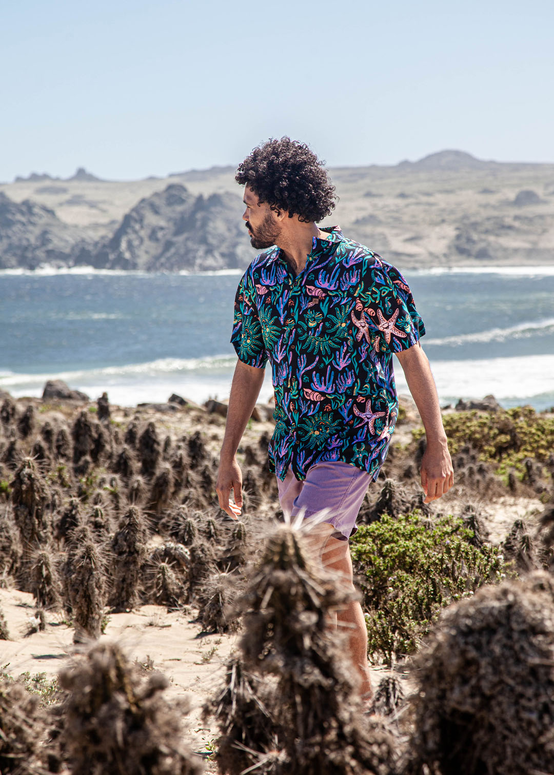 Guayabera Ocean - Negro