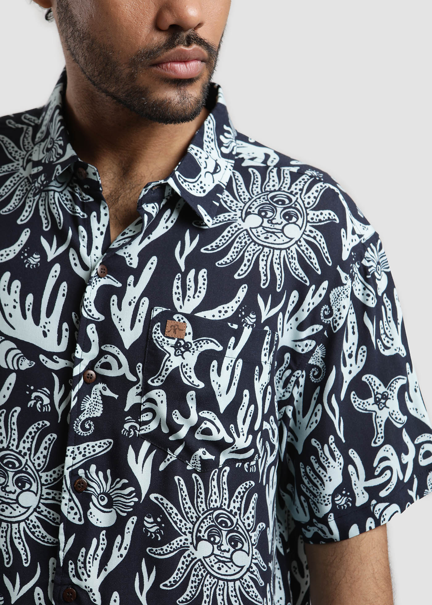 Guayabera Ocean - Azul