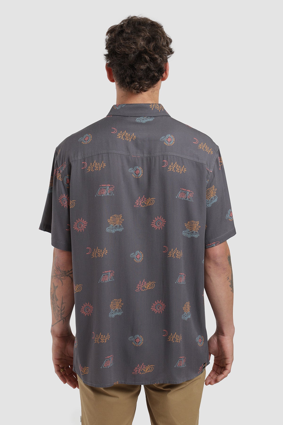 Camisa Manga Corta Guayabera Flavor Hombre - Negro