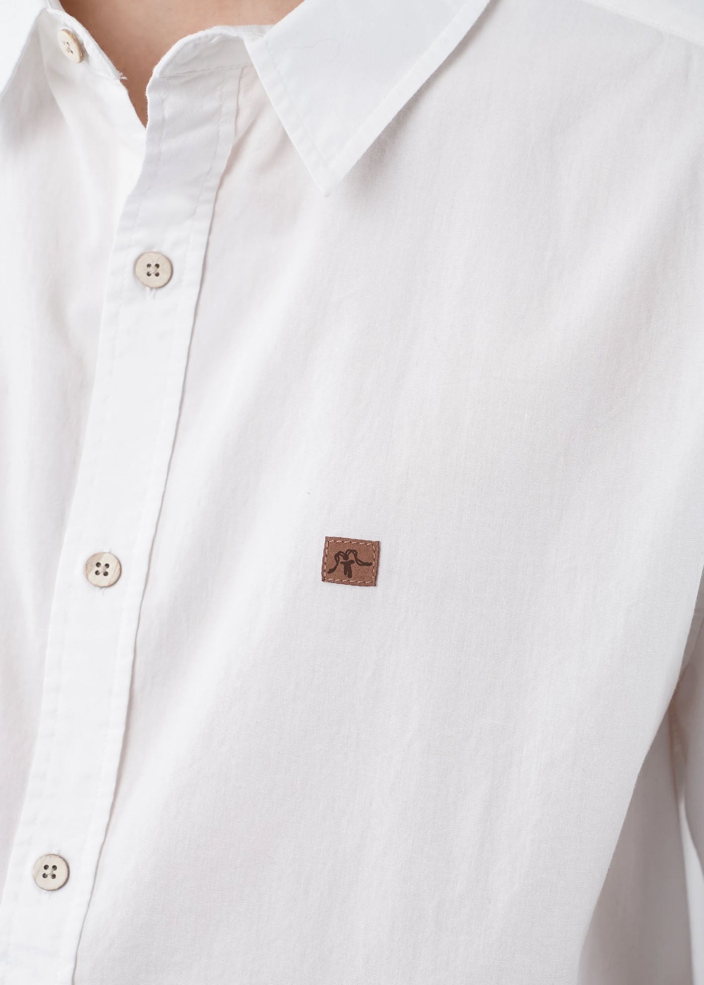 Camisa Hombre Algodón - Sand