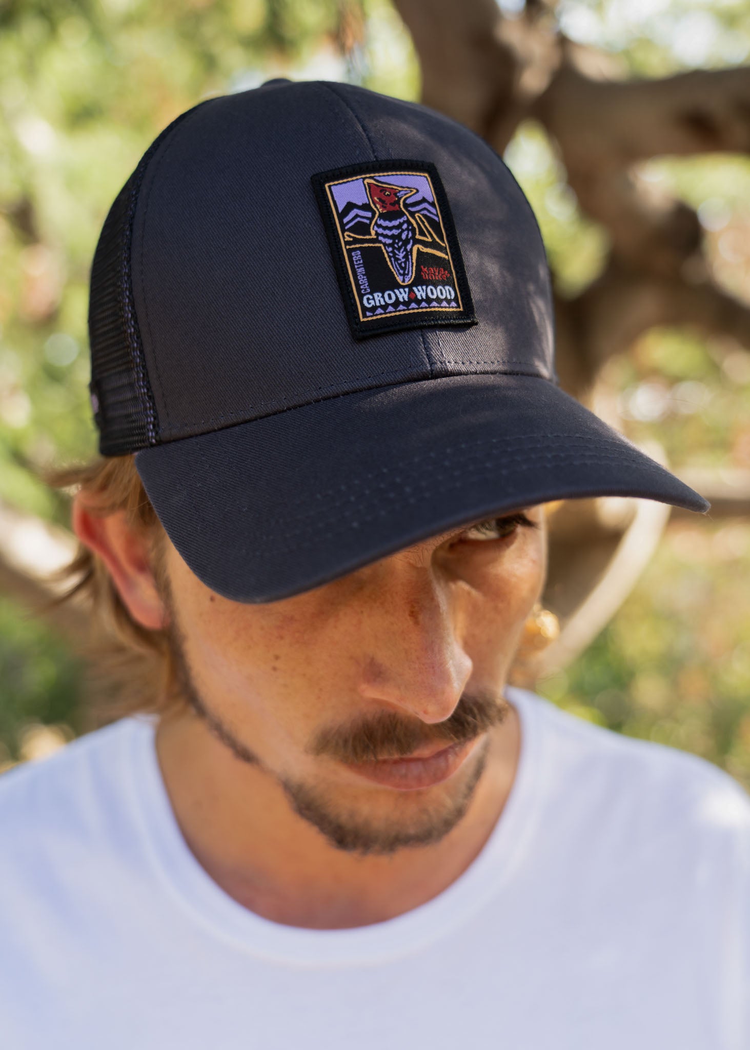 Jockey Trucker Carpintero Azul