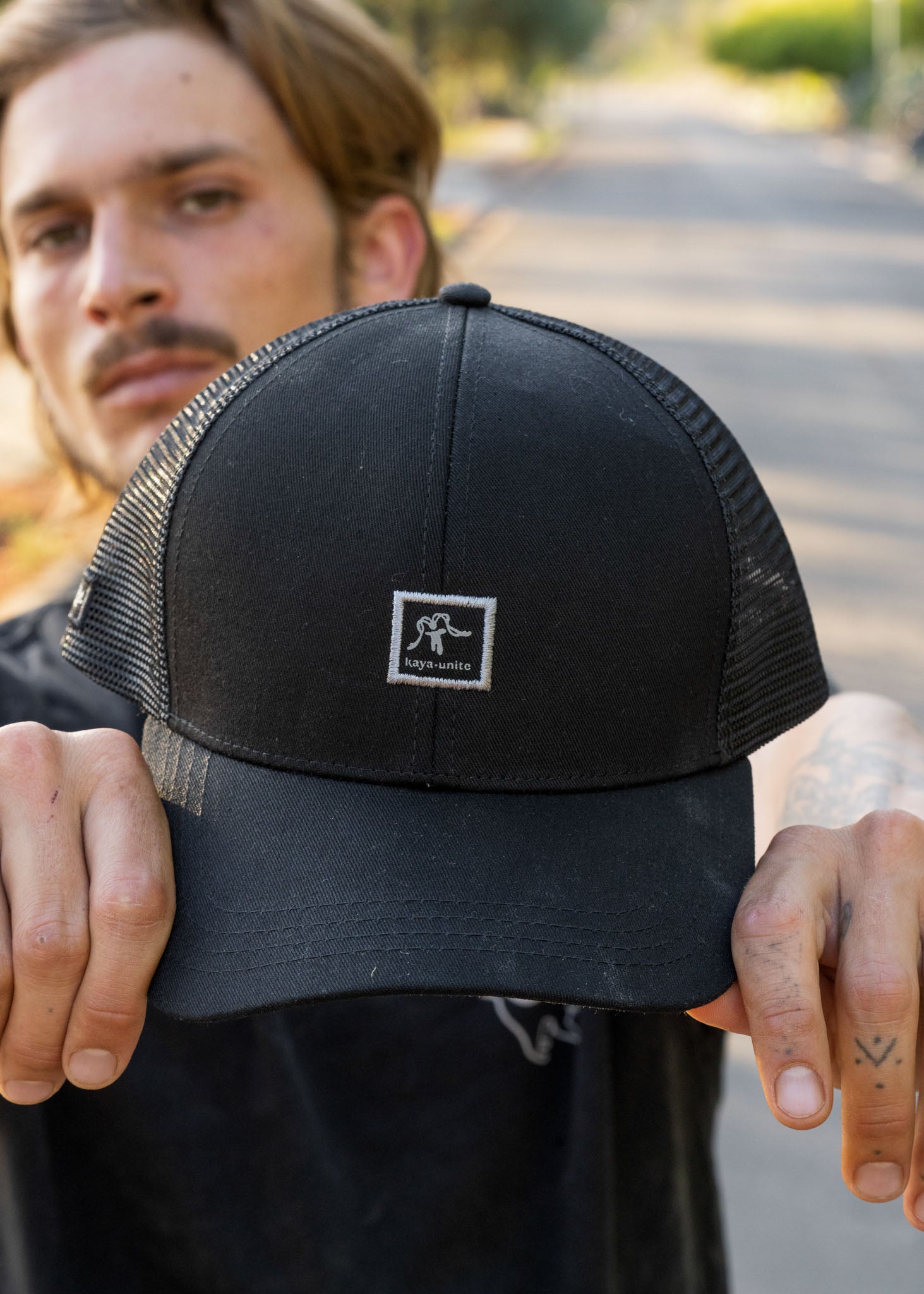 Jockey Trucker Logo Negro