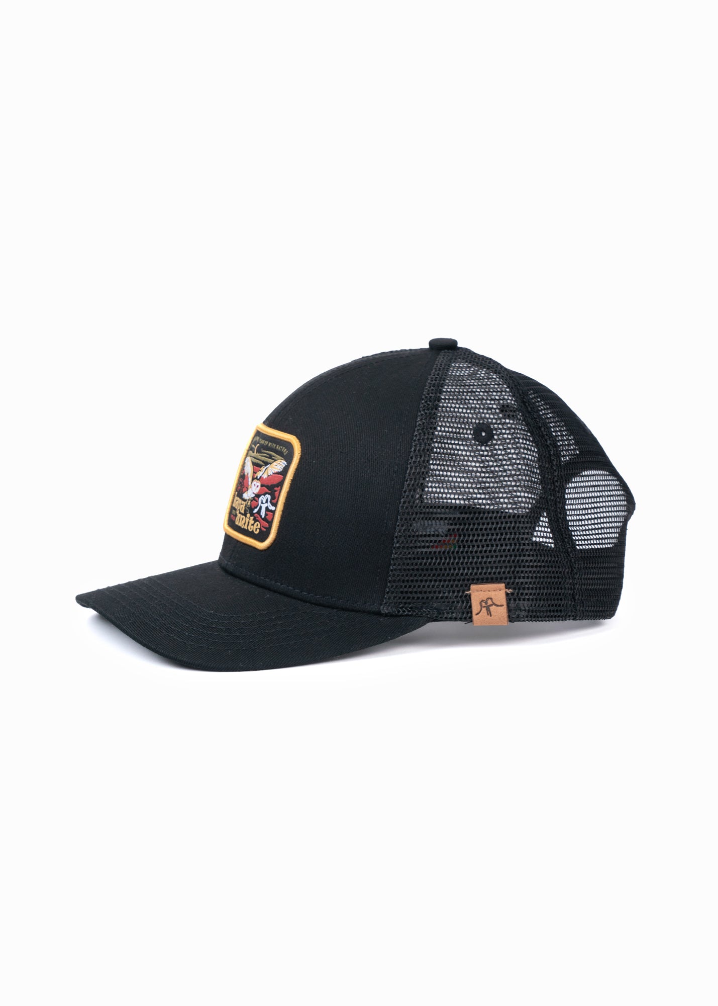 Cap Trucker Lechuza Charcoal