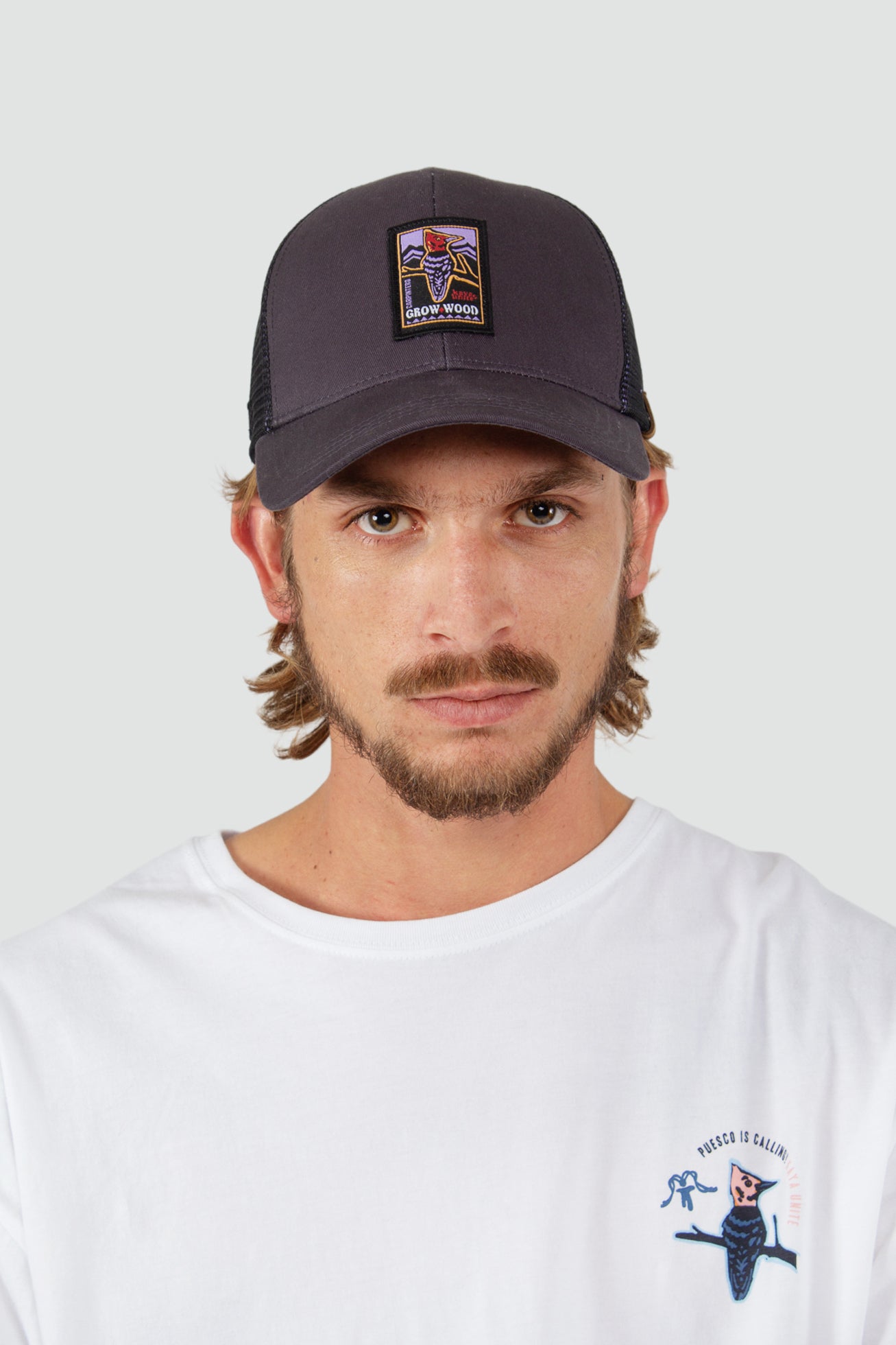 Jockey Trucker Carpintero Azul