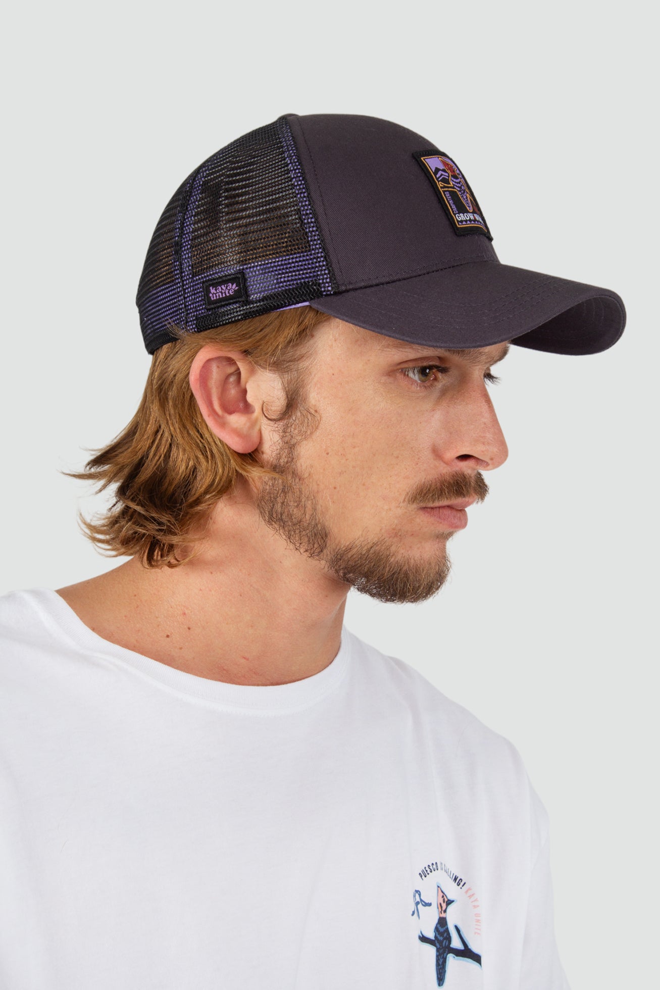 Jockey Trucker Carpintero Azul