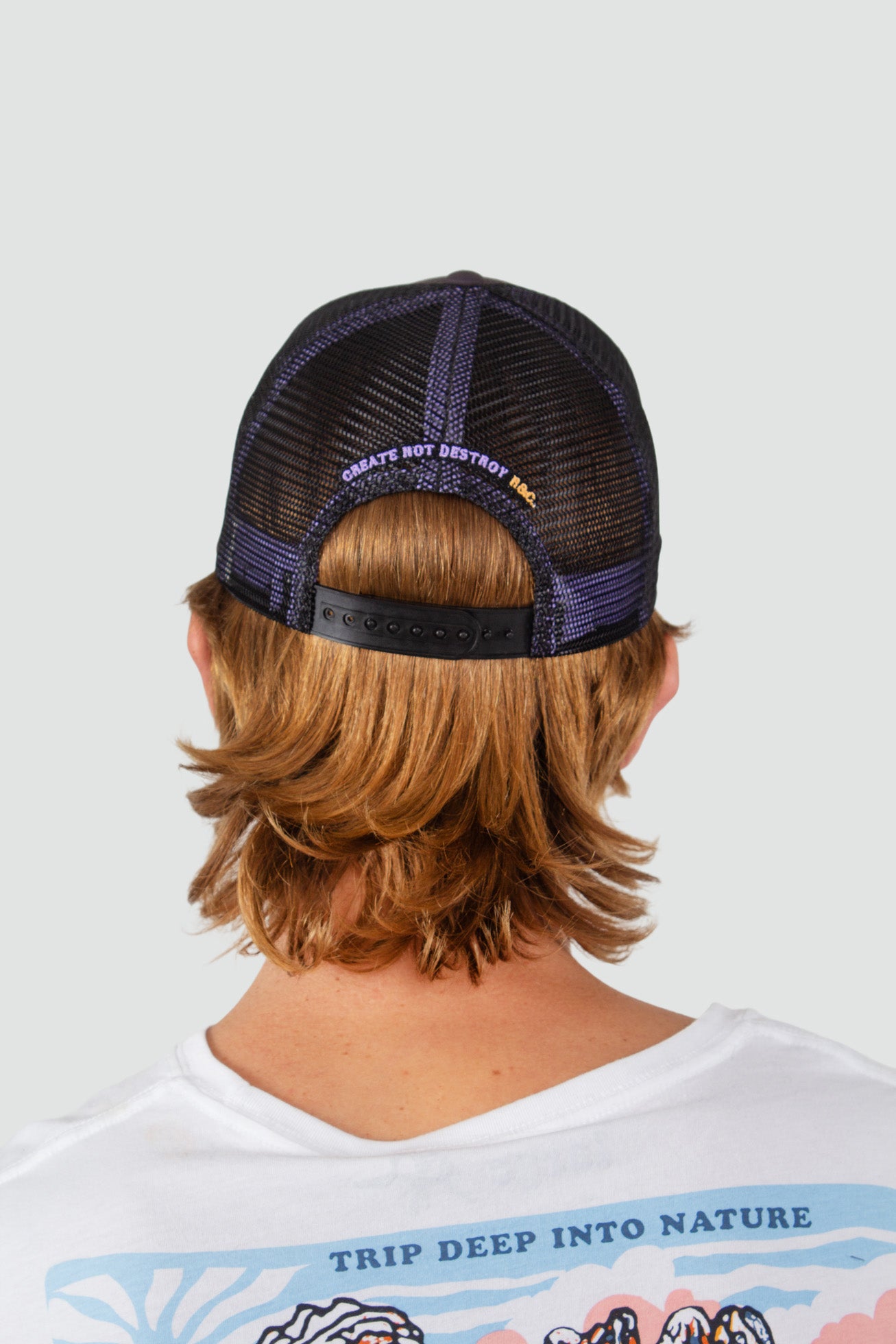 Jockey Trucker Carpintero Azul