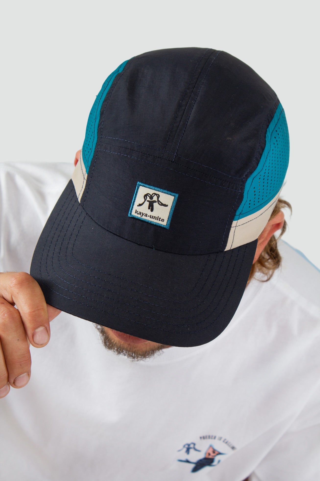 Jockey Dry Five Panel Azul