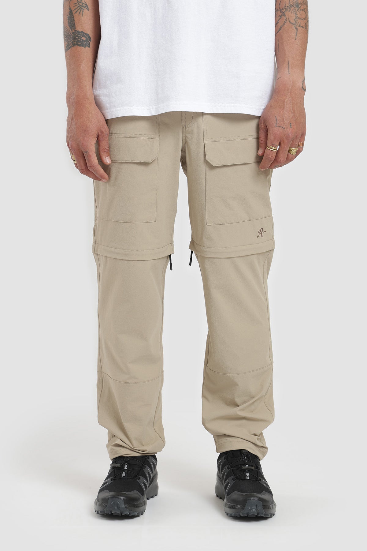 Pantalón Cargo Hiker Desmontable Hombre - Beige