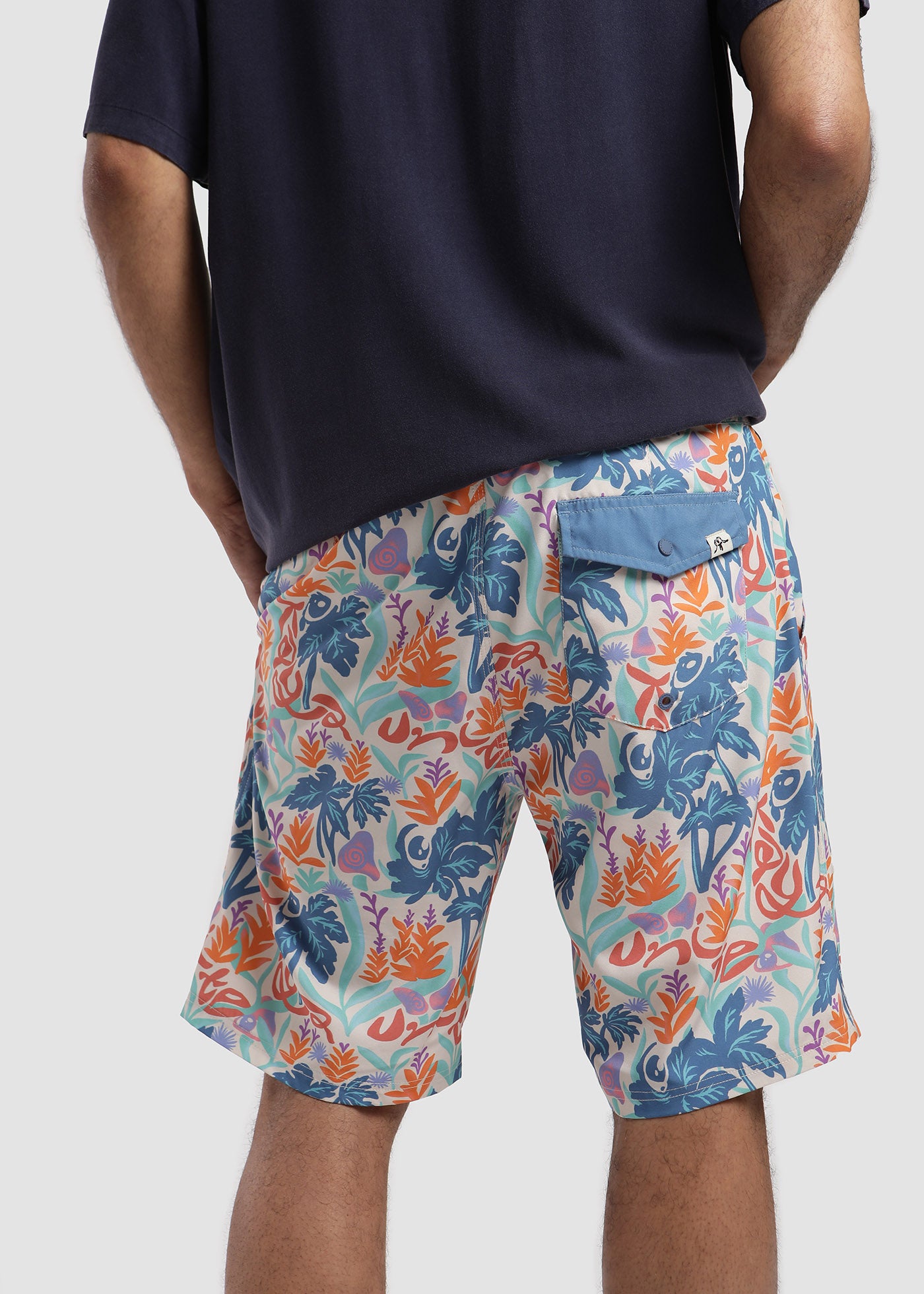Traje de Baño Boardshort Tropic - Bone