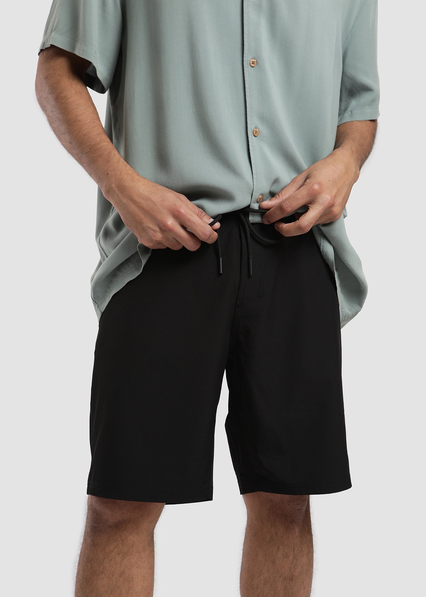 Traje de Baño Boardshort Solid - Negro