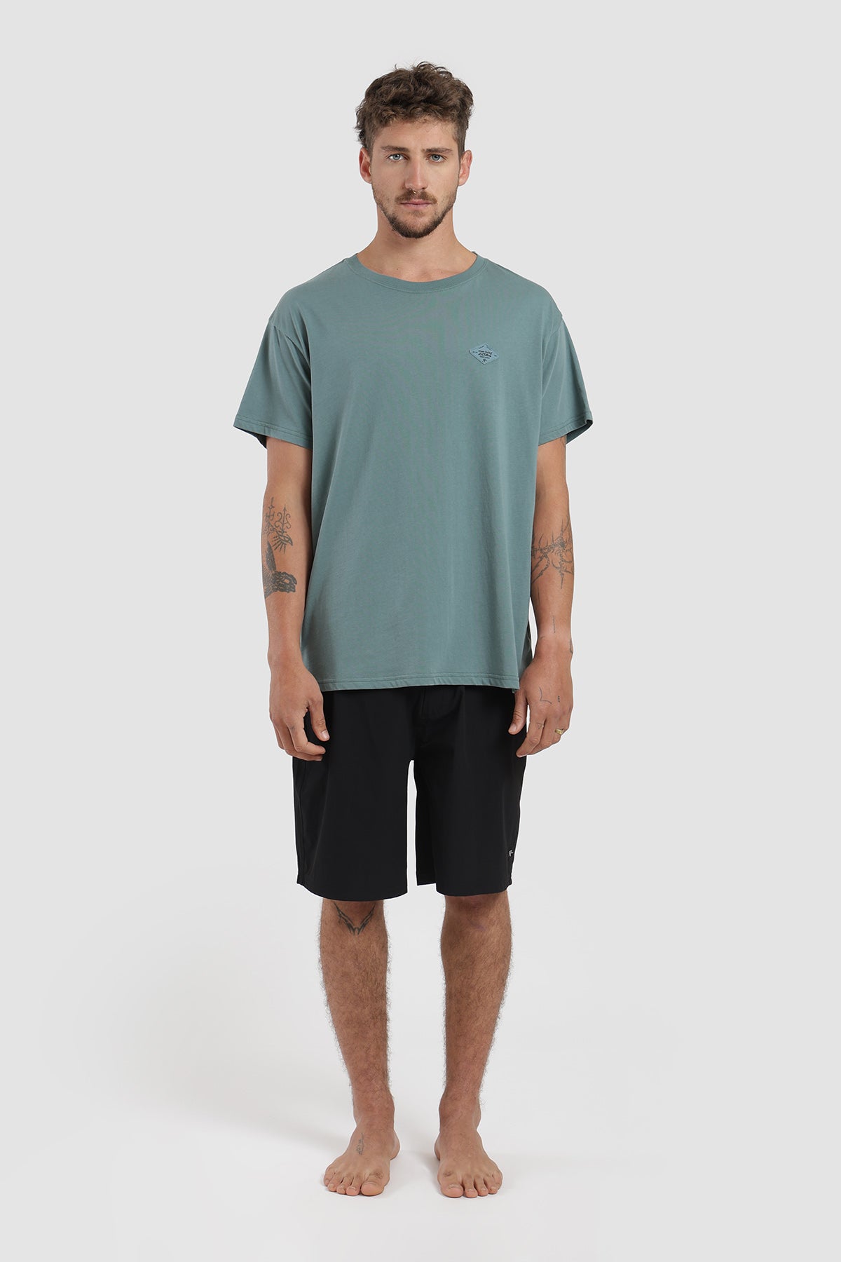 Traje De Baño Boardshort Classic Hombre - Negro