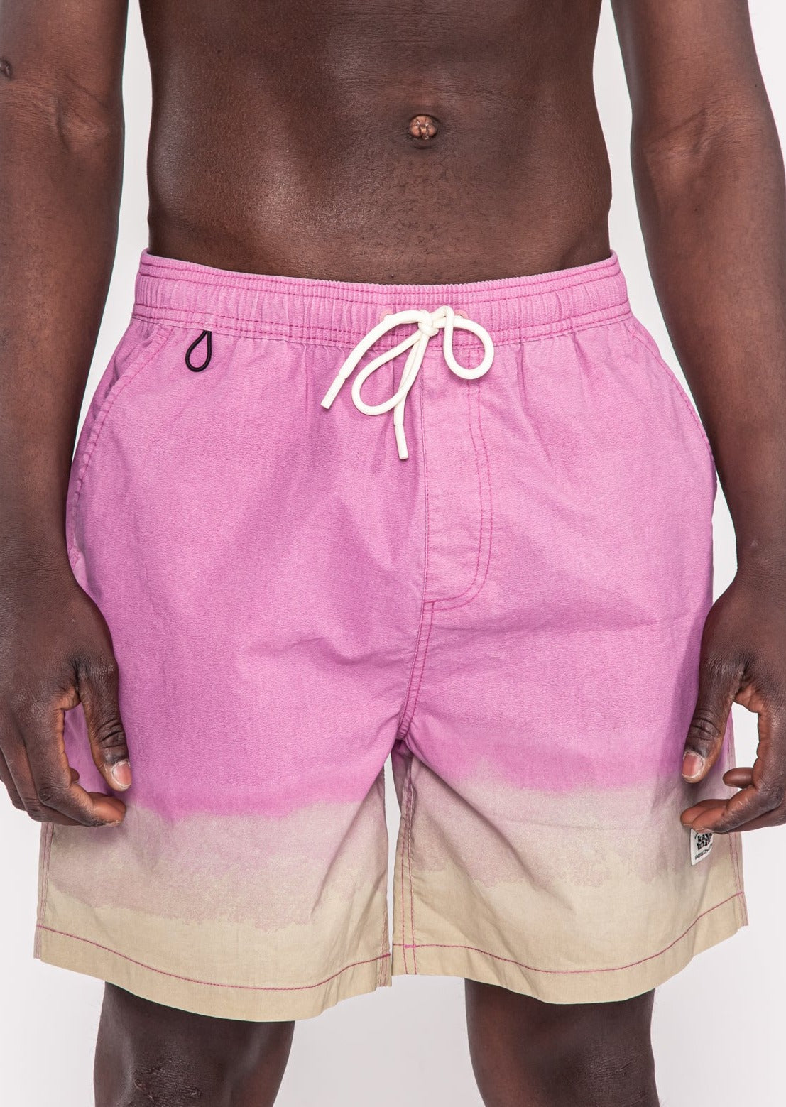 Traje de Baño Short Volley Nylon Hazy Hombre - Naranjo
