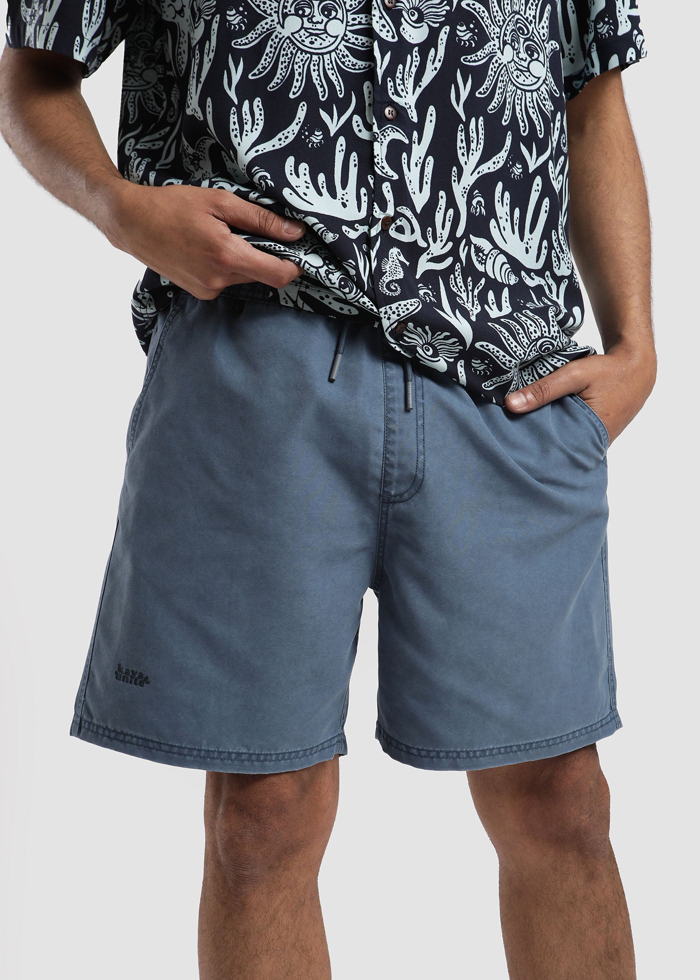 Traje de Baño Volley Solid - Navy