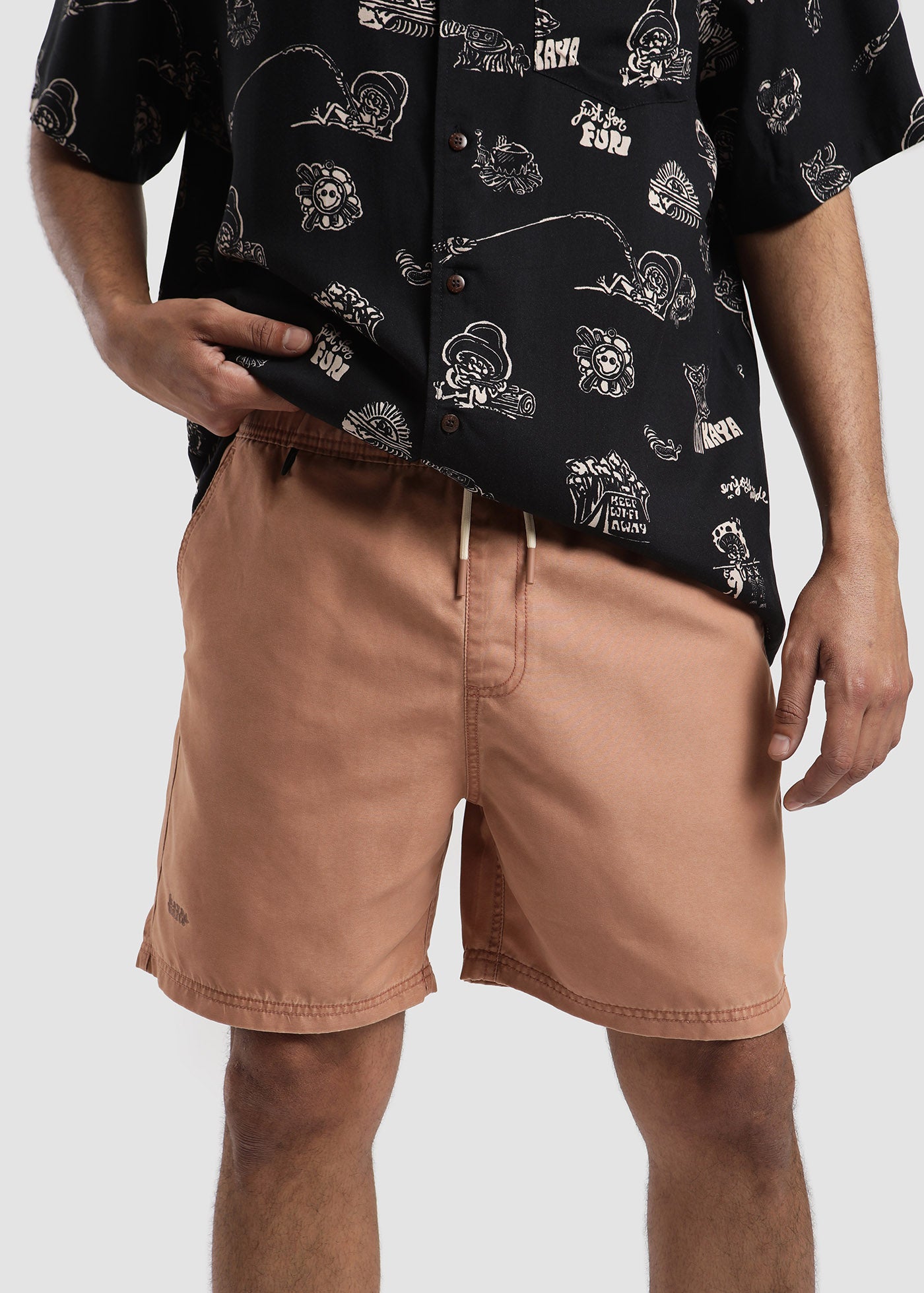 Traje de Baño Volley Solid - Mocha