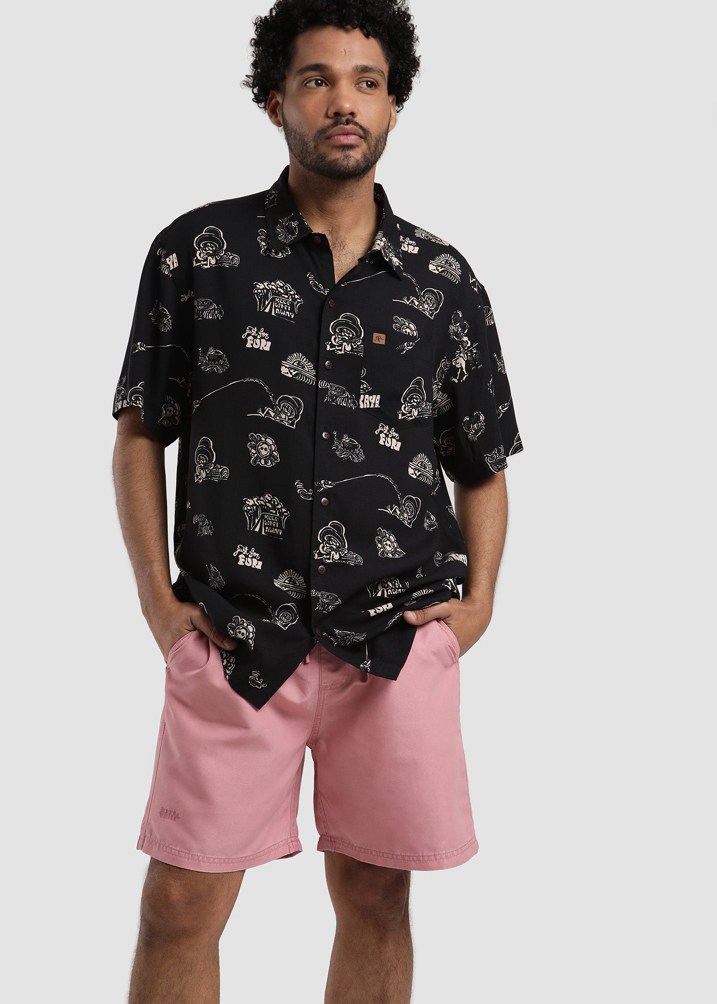Traje de Baño Volley Solid - Rosa