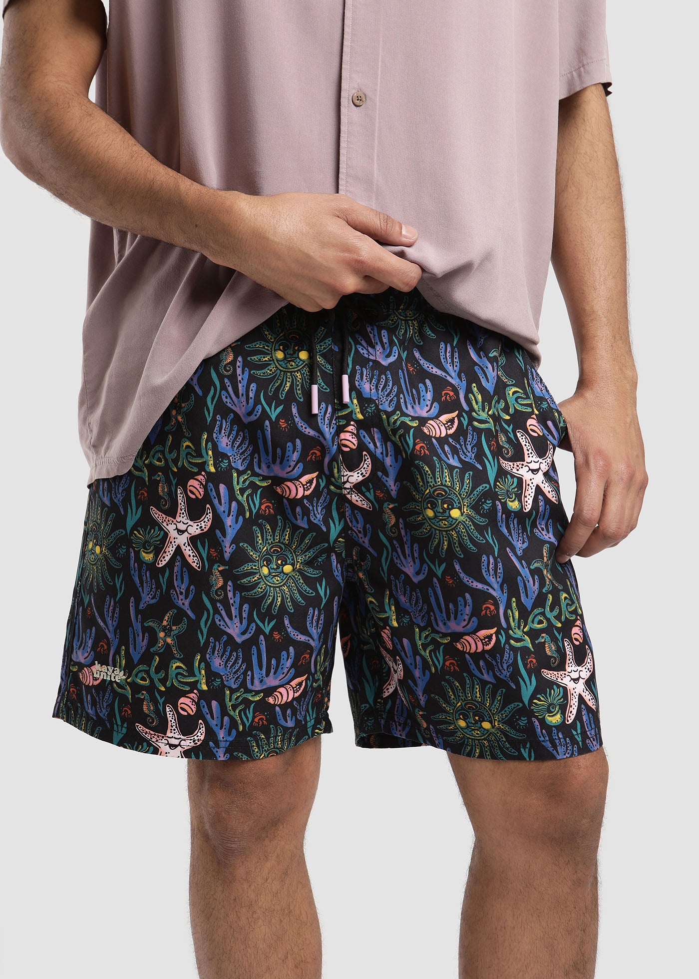 Traje de Baño Volley Ocean - Negro