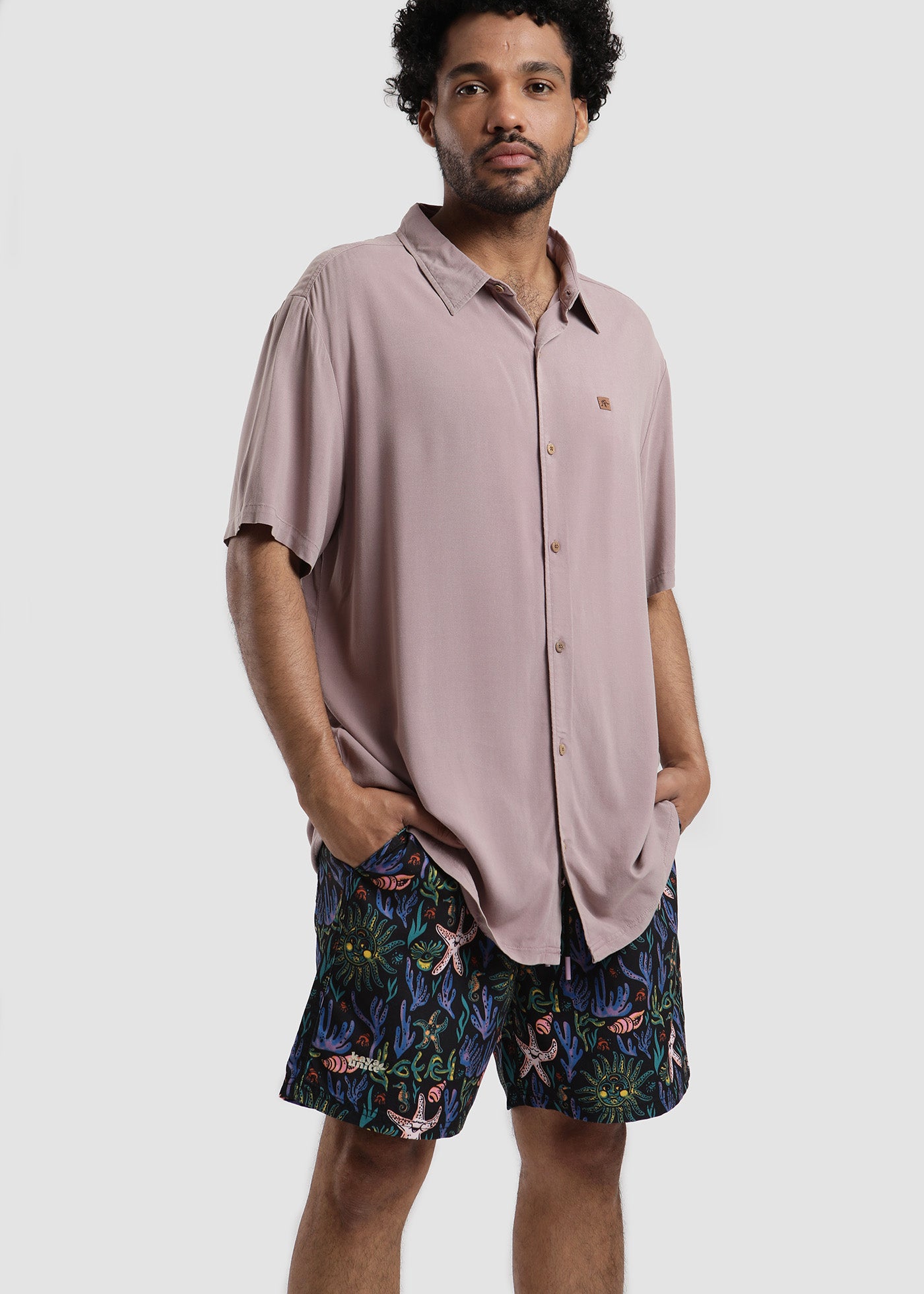 Traje de Baño Volley Ocean - Negro