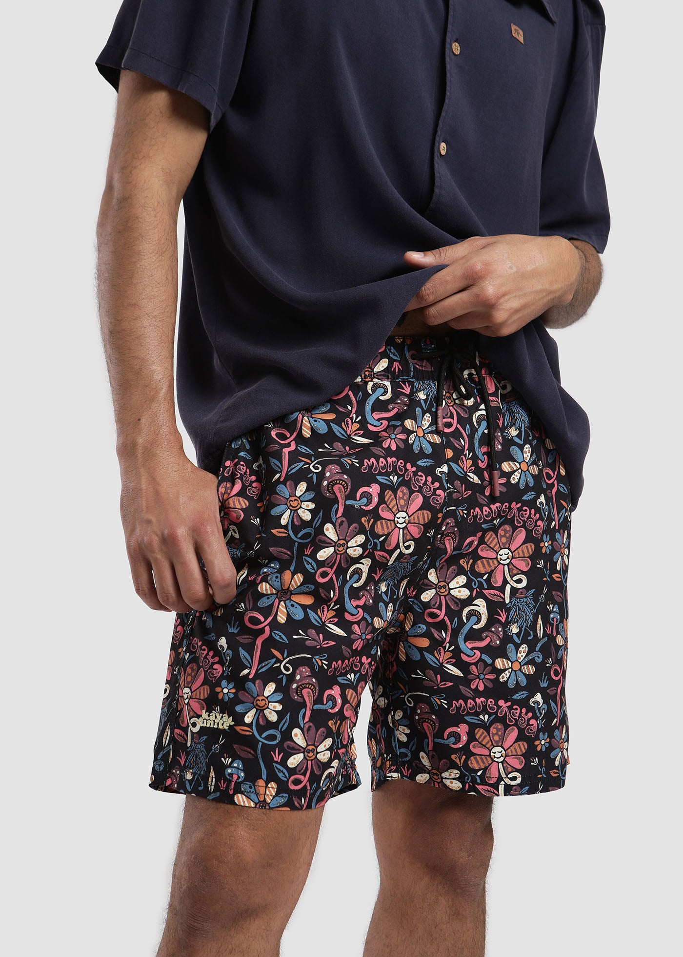 Traje de Baño Volley Happy - Negro