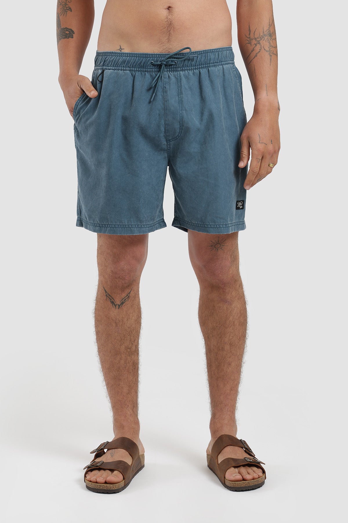 Traje De Baño Volley Classic Hombre - Verde Azulado