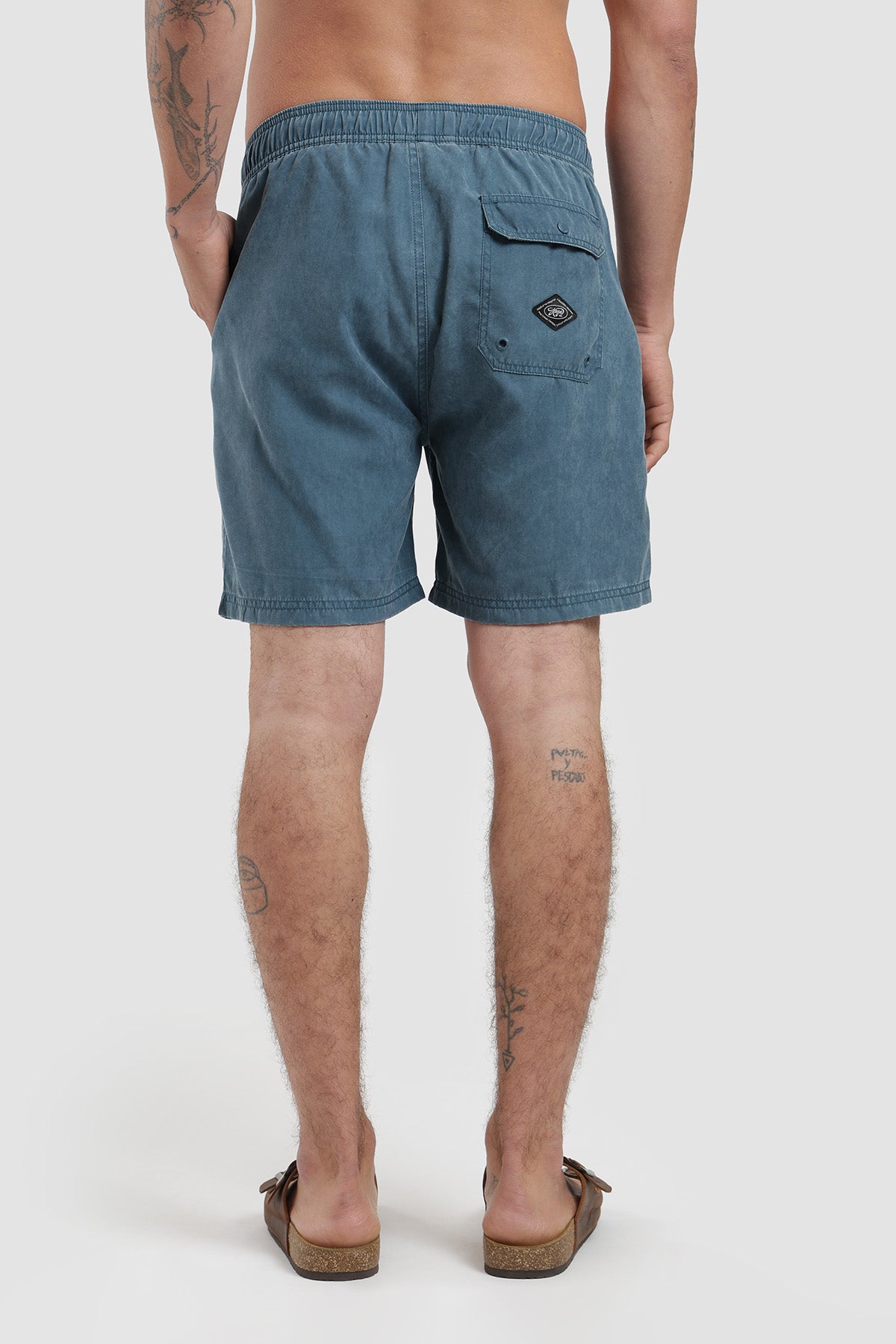 Traje De Baño Volley Classic Hombre - Verde Azulado