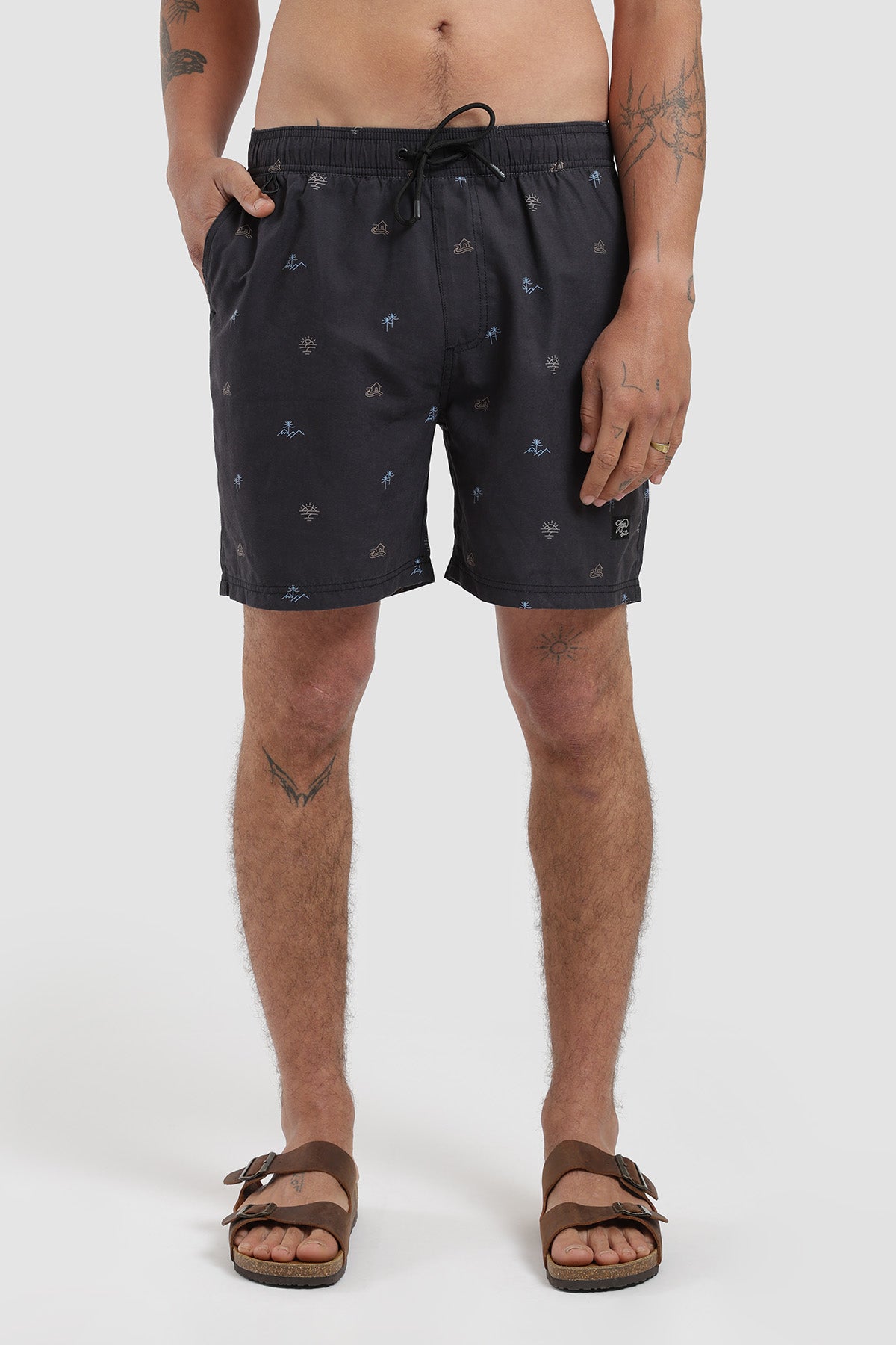 Traje De Baño Volley Diseño Micro Hombre - Negro