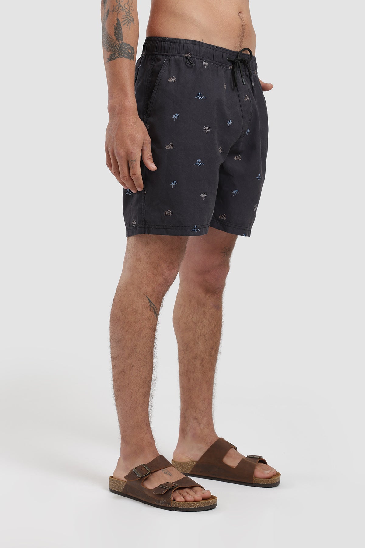 Traje De Baño Volley Diseño Micro Hombre - Negro