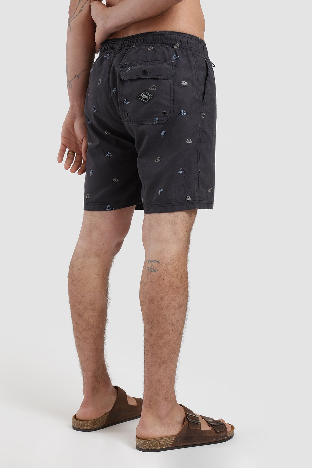 Traje De Baño Volley Diseño Micro Hombre - Negro
