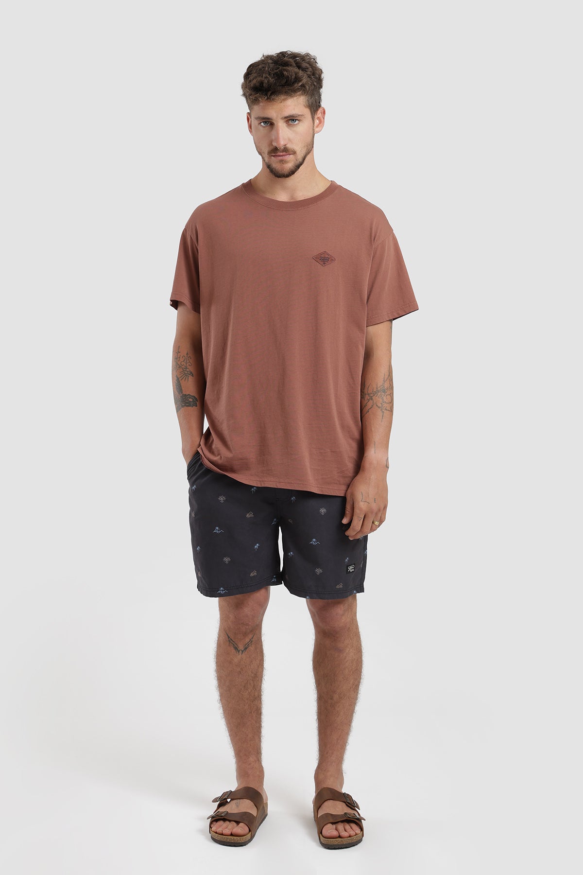 Traje De Baño Volley Diseño Micro Hombre - Negro