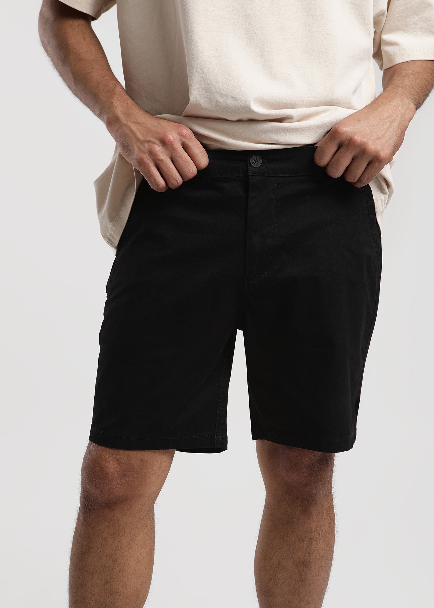 Short Hombre Chino - Negro