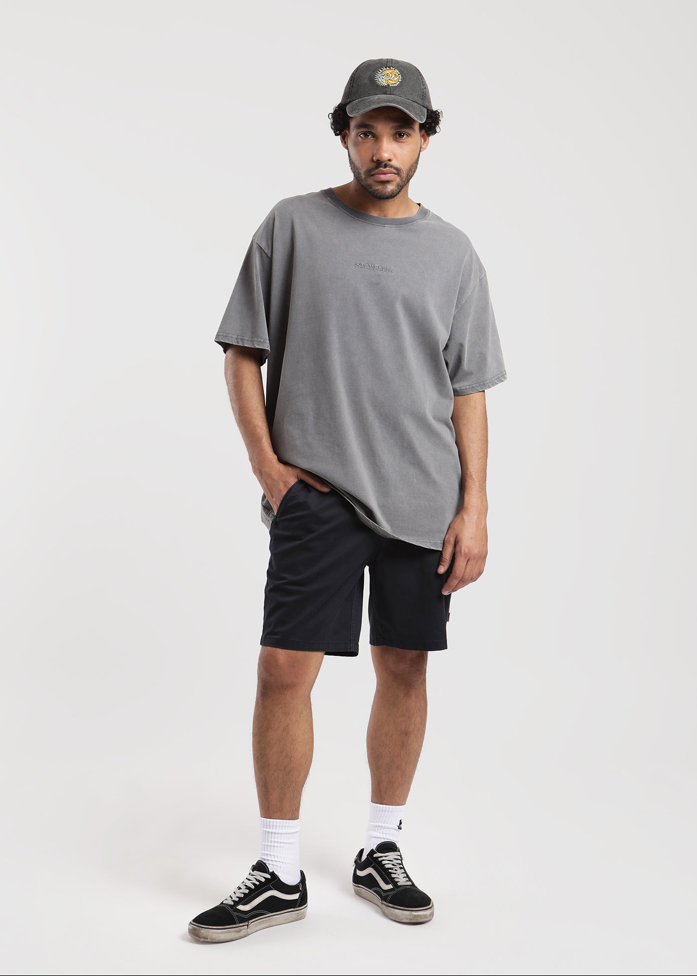 Short Hombre Chino - Navy