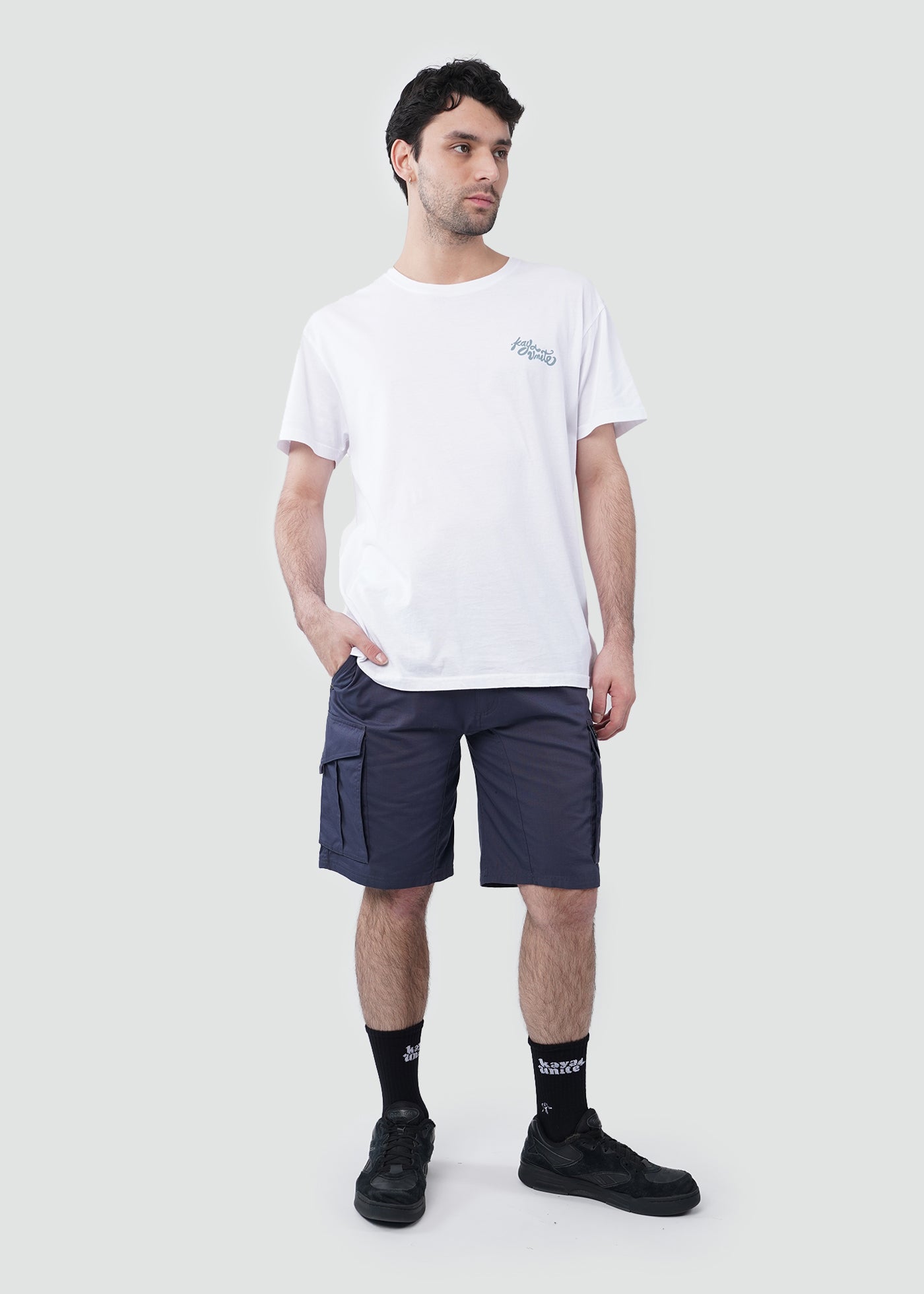 Short Hombre Cargo - Navy