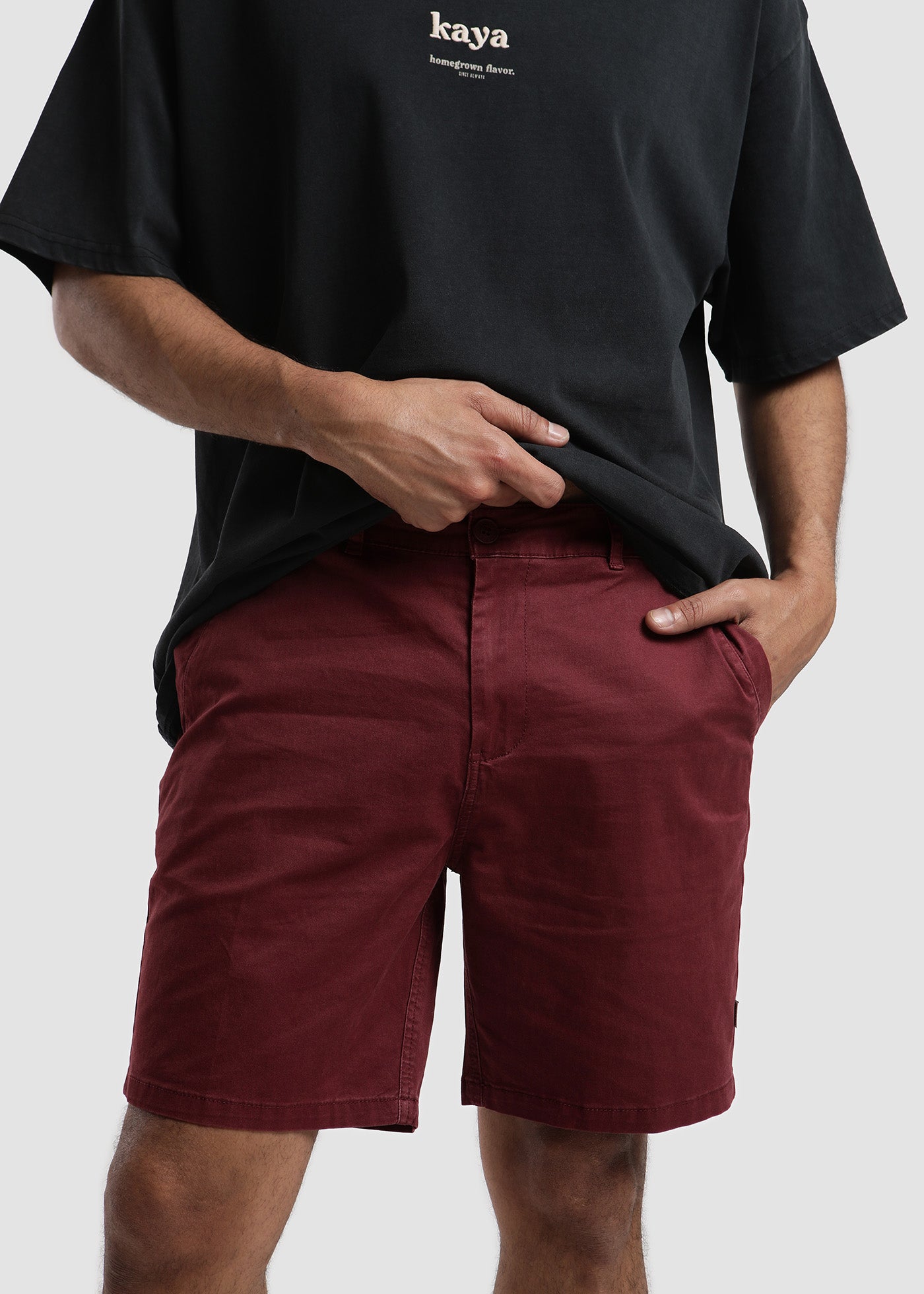 Short Hombre Chino - Burdeo