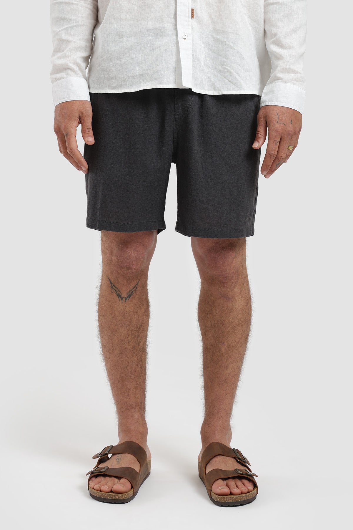 Short Clásico Daily Lino Hombre - Gris
