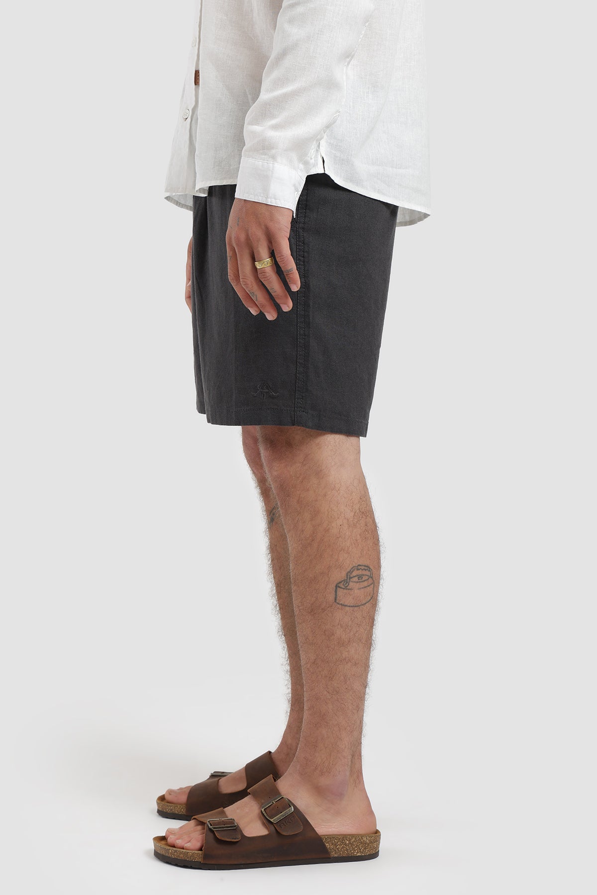 Short Clásico Daily Lino Hombre - Gris