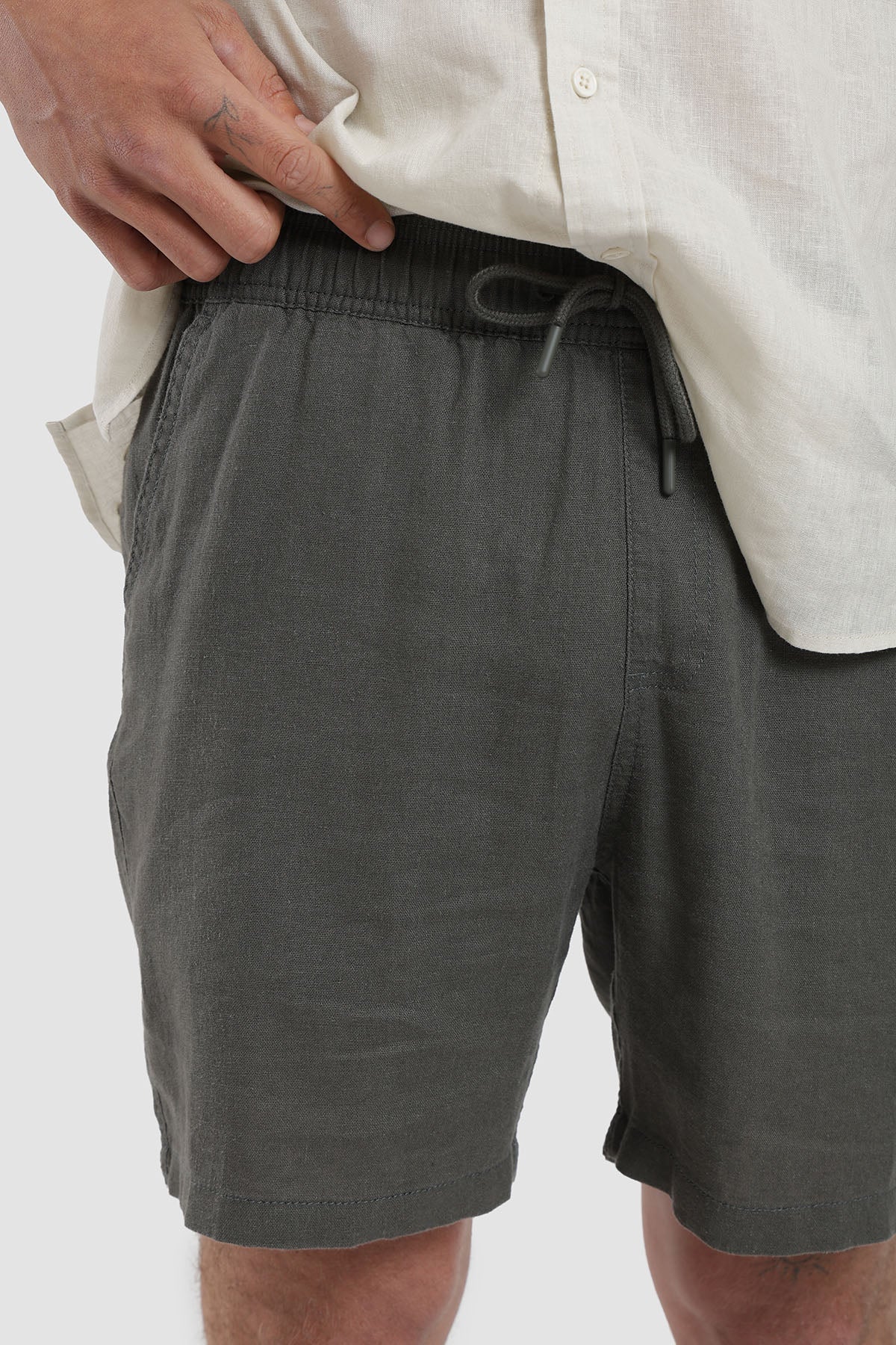 Short Clásico Daily Lino Hombre - Oliva