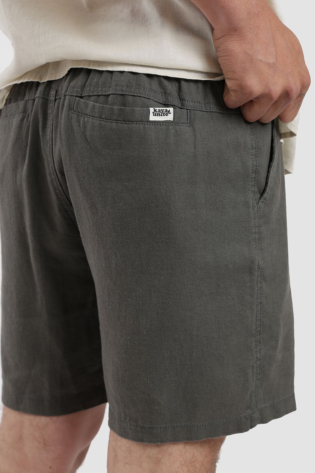 Short Clásico Daily Lino Hombre - Oliva