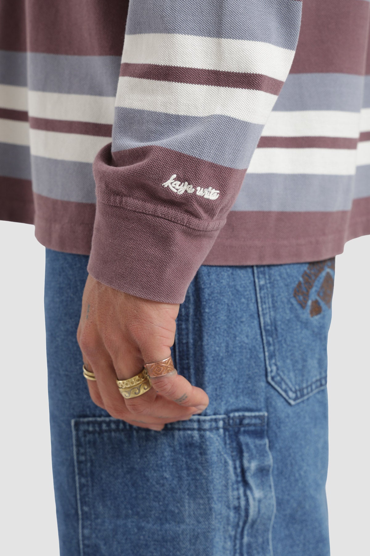Short Cargo Denim Hombre - Azul