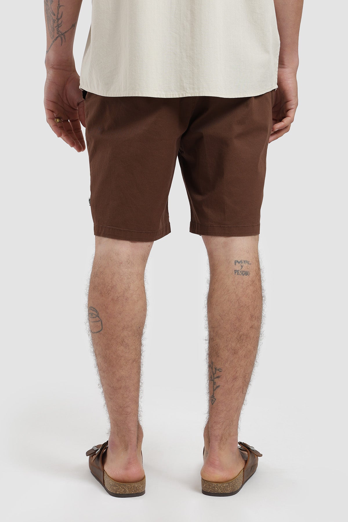 Short Clásico Daily Hombre - Café