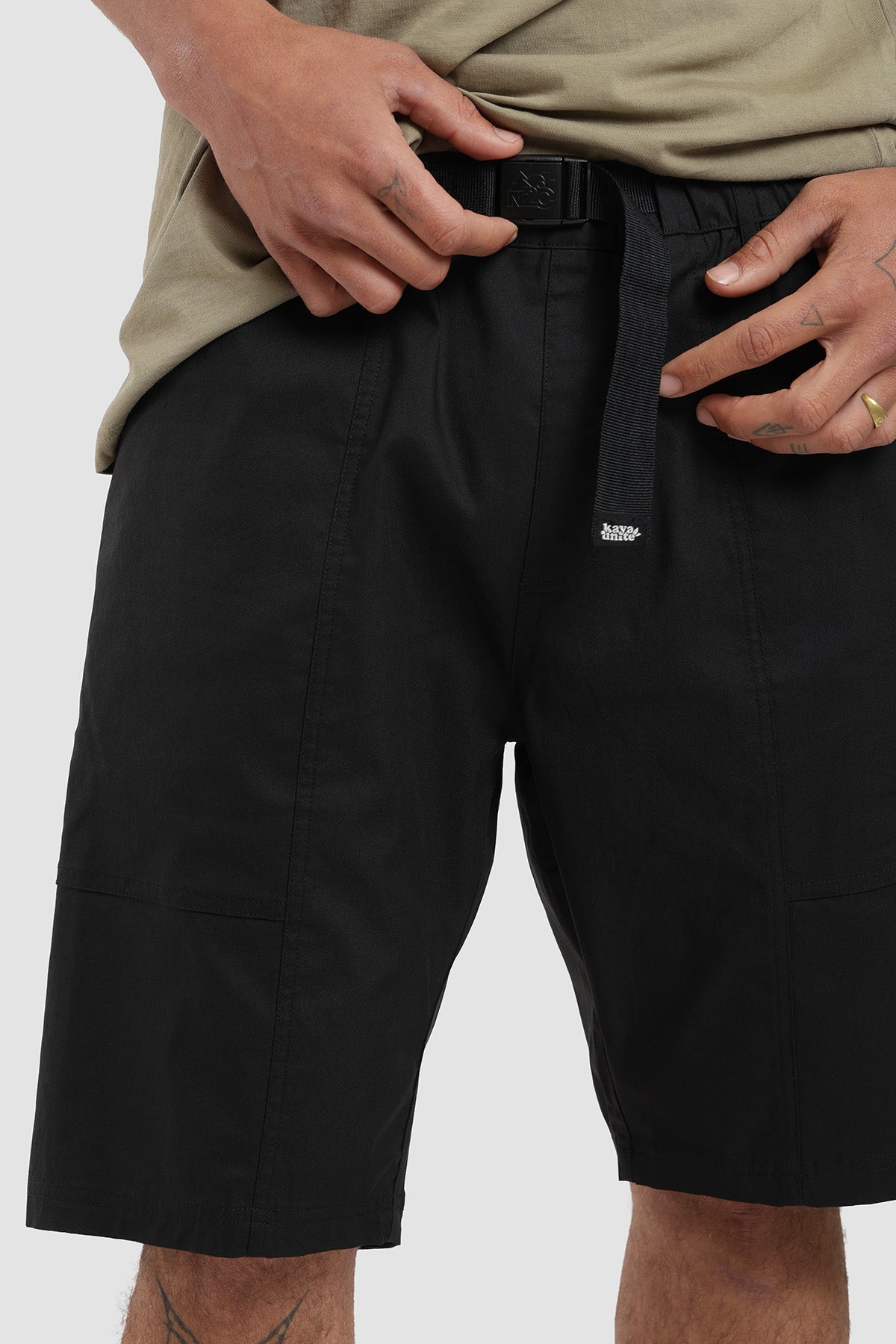 Short Yaka Híbrido Hombre - Negro