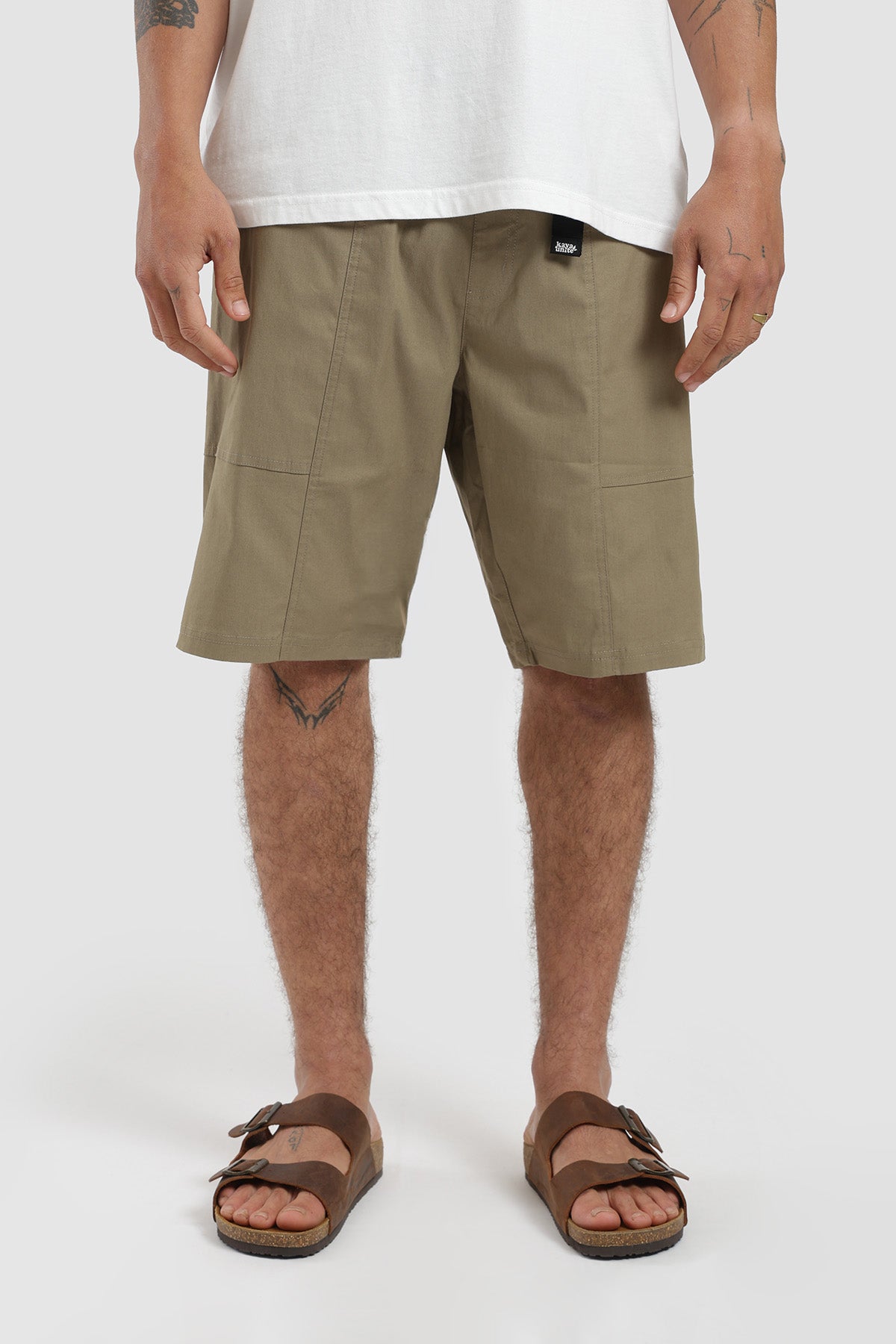 Short Yaka Híbrido Hombre - Oliva