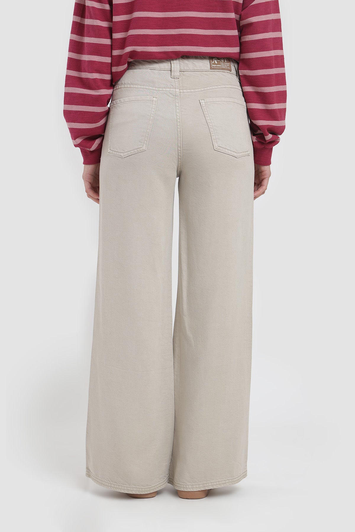 Pantalón Relaxed Verano Tencel Mujer - Arena