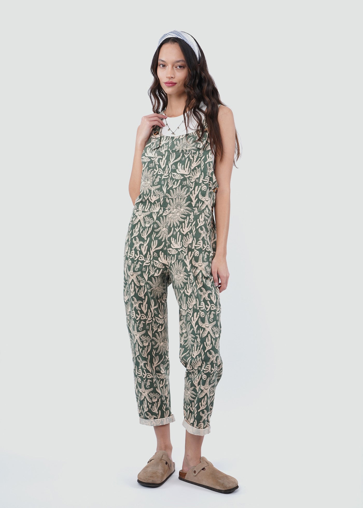Jardinera Mujer Ocean - Oliva