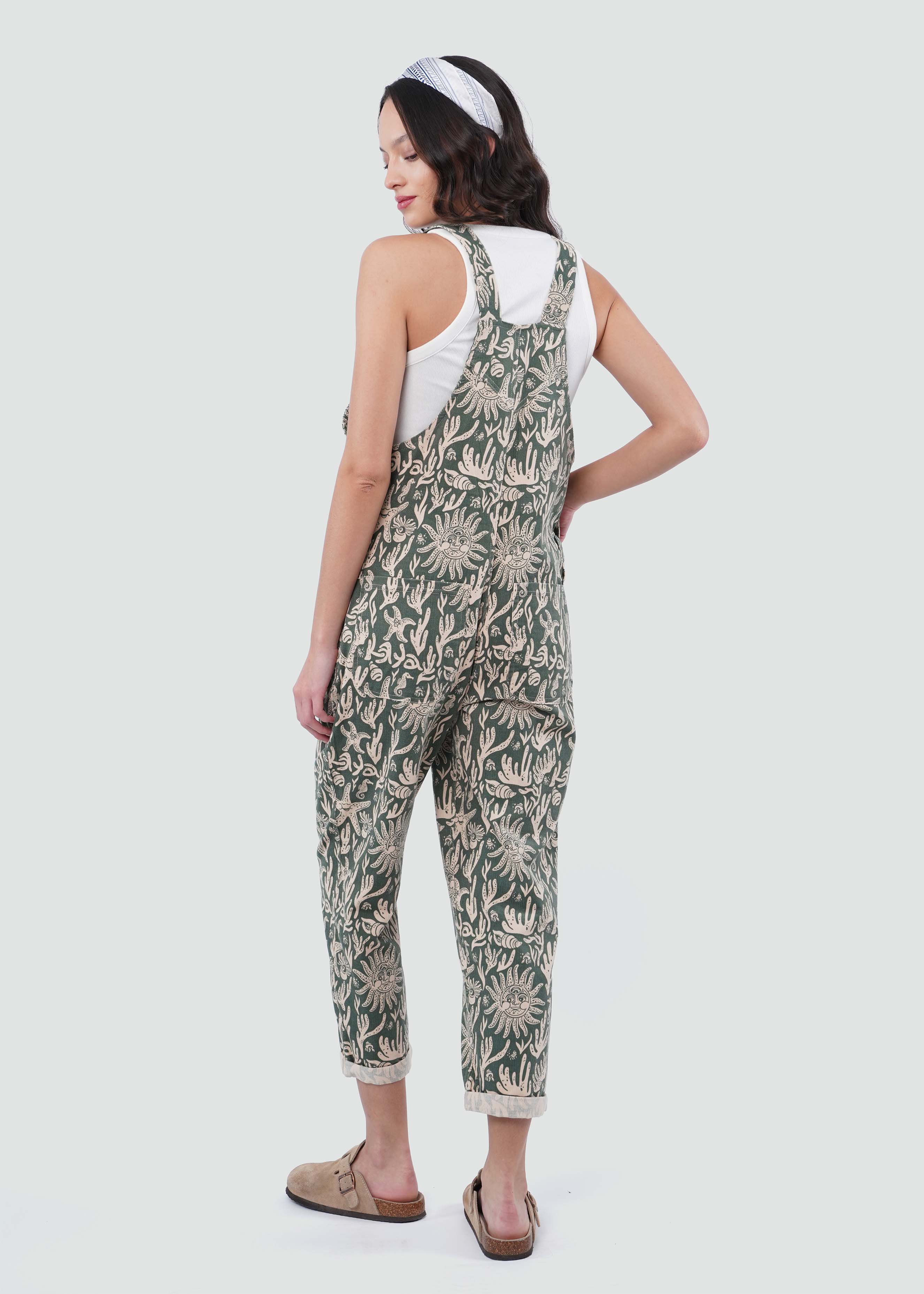 Jardinera Mujer Ocean - Oliva
