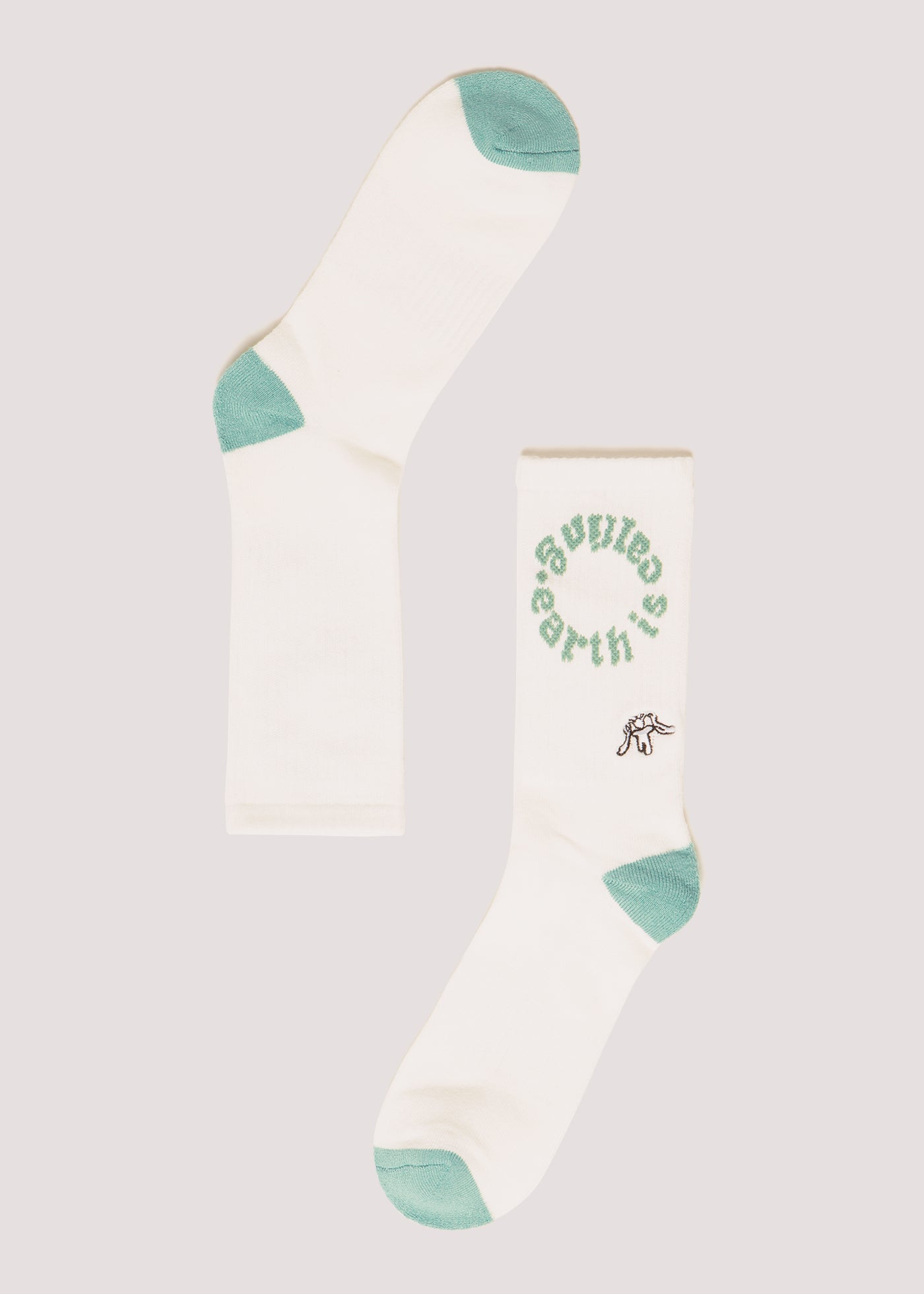 Calcetines Bamboo Earth White