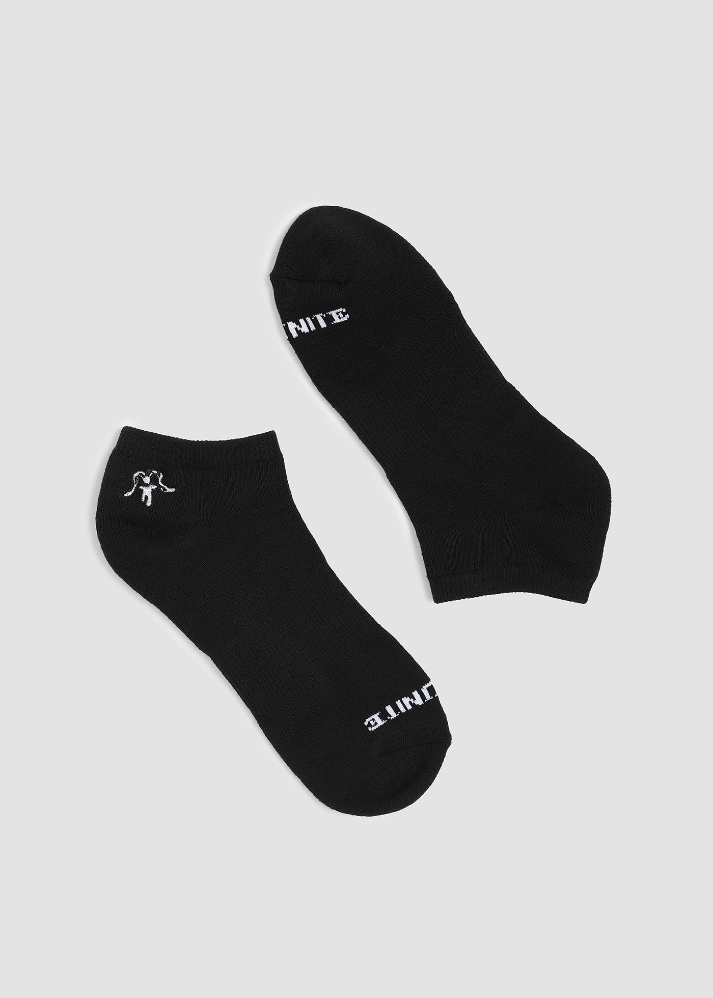 Calcetines Cortos Básico - Negro